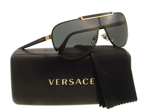 black versace loc sunglasses older model|Versace black sunglasses men.